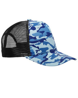 Big Accessories BX025 - Gorra Trucker de Algodón y Malla para Surfistas
