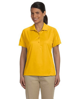 Harriton M374W - Ladies 3.8 oz. Polytech Mesh Insert Polo