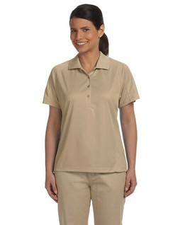 Harriton M374W - Ladies 3.8 oz. Polytech Mesh Insert Polo