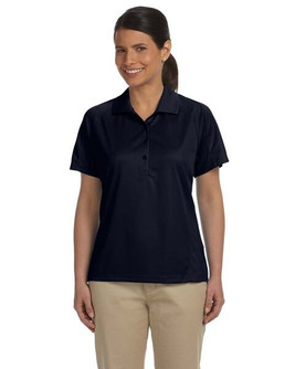 Harriton M374W - Ladies 3.8 oz. Polytech Mesh Insert Polo