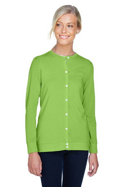 Devon & Jones DP181W - Perfect Fit Ladies Ribbon Cardigan