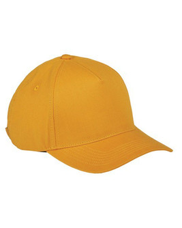 Big Accessories BX034 - 5-Panel Brushed Twill Cap