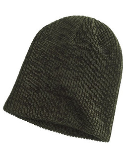 Big Accessories BA524 - Ribbed Marled Beanie