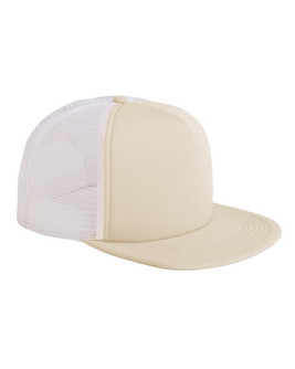 Big Accessories BX030 - 5-Panel Foam Front Trucker Cap