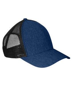 Big Accessories BA540 - Premium Polyester Sport Trucker Cap by Big Accessories