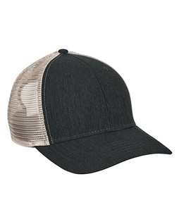 Big Accessories BA540 - Premium Polyester Sport Trucker Cap by Big Accessories