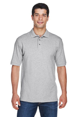 Harriton M200T - Tall 6 oz. Ringspun Cotton Piqué Short-Sleeve Polo