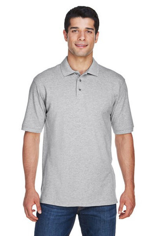 Harriton M200T - Tall 6 oz. Ringspun Cotton Piqué Short-Sleeve Polo