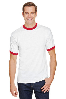 Augusta 710 - Camiseta Bicolor con Ribete Contrastante