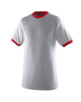 Augusta 710 - Camiseta Bicolor con Ribete Contrastante