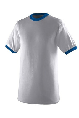 Augusta 710 - Camiseta Bicolor con Ribete Contrastante