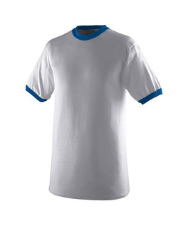 Augusta 710 - Camiseta Bicolor con Ribete Contrastante