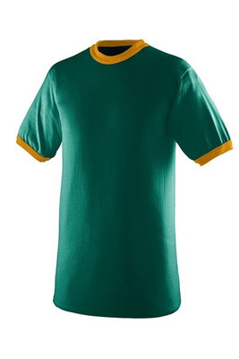 Augusta 710 - Camiseta Bicolor con Ribete Contrastante