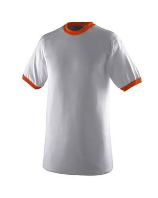 Augusta 710 - Camiseta Bicolor con Ribete Contrastante