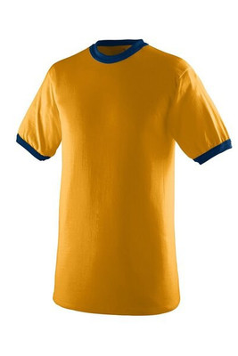 Augusta 710 - Camiseta Bicolor con Ribete Contrastante