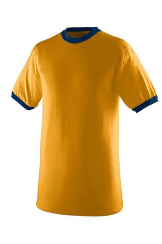 Augusta 710 - Camiseta Bicolor con Ribete Contrastante