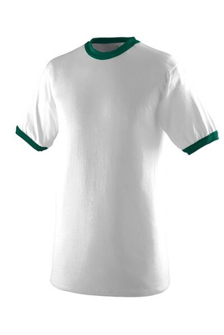 Augusta 710 - Camiseta Bicolor con Ribete Contrastante