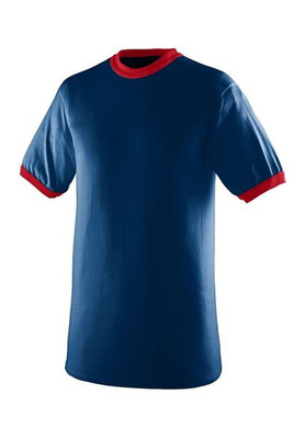 Augusta 710 - Camiseta Bicolor con Ribete Contrastante