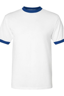 Augusta 710 - Camiseta Bicolor con Ribete Contrastante