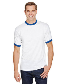 Augusta 710 - Camiseta Bicolor con Ribete Contrastante