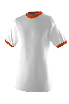 Augusta 710 - Camiseta Bicolor con Ribete Contrastante