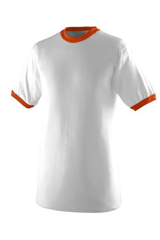 Augusta 710 - Camiseta Bicolor con Ribete Contrastante