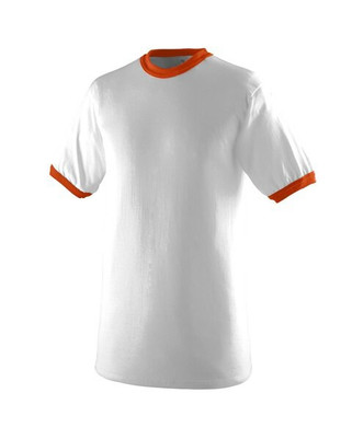 Augusta 710 - Camiseta Bicolor con Ribete Contrastante