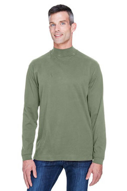 Devon & Jones D420 - Sueded Cotton Jersey Mock Turtleneck