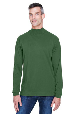 Devon & Jones D420 - Sueded Cotton Jersey Mock Turtleneck