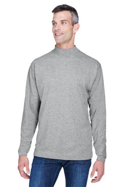 Devon & Jones D420 - Sueded Cotton Jersey Mock Turtleneck