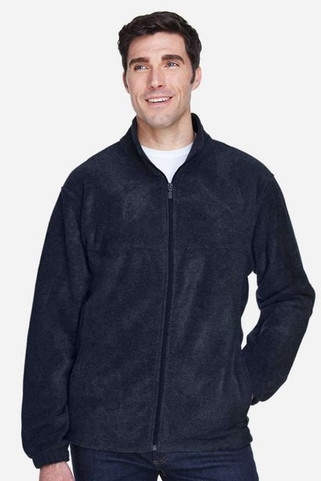 Harriton M990T - Mens Tall 8oz. Full-Zip Fleece