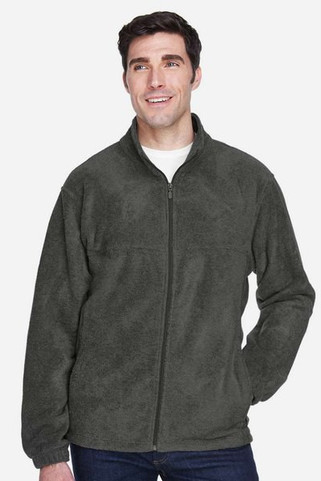 Harriton M990T - Mens Tall 8oz. Full-Zip Fleece