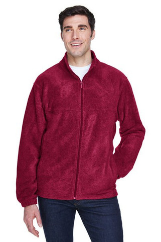 Harriton M990T - Mens Tall 8oz. Full-Zip Fleece
