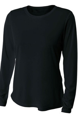 A4 NW3002 - Camiseta Deportiva Mujer Manga Larga Enfriamiento