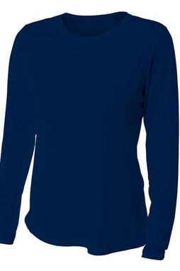 A4 NW3002 - Camiseta Deportiva Mujer Manga Larga Enfriamiento