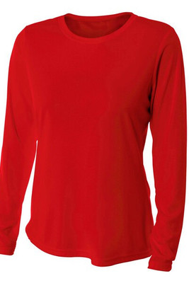 A4 NW3002 - Ladies Long Sleeve Cooling Performance Crew Shirt