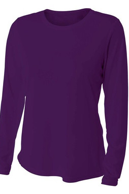 A4 NW3002 - Ladies Long Sleeve Cooling Performance Crew Shirt