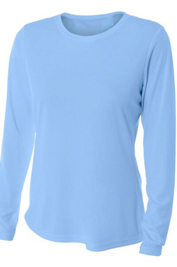 A4 NW3002 - Camiseta Deportiva Mujer Manga Larga Enfriamiento