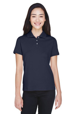Devon & Jones D140SW - Ladies Solid Perfect Pima Interlock Polo