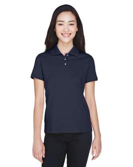 Devon & Jones D140SW - Ladies Solid Perfect Pima Interlock Polo
