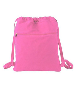Authentic Pigment 1901 - 14 oz. Pigment-Dyed Canvas Cinch Sack