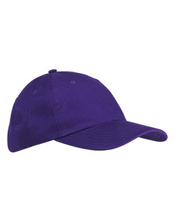 Big Accessories BX001 - 6-Panel Brushed Twill Unstructured Cap