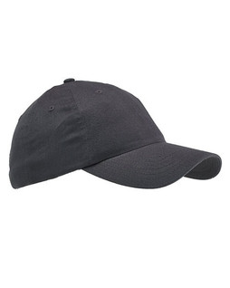 Big Accessories BX001 - 6-Panel Brushed Twill Unstructured Cap