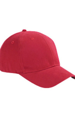 Big Accessories BX002 - 6-Panel Brushed Twill Structured Cap