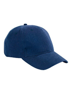 Big Accessories BX002 - 6-Panel Brushed Twill Structured Cap
