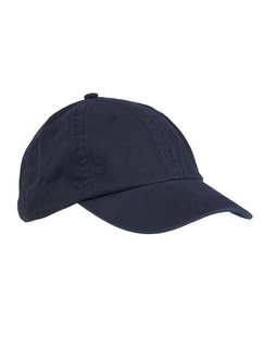 Big Accessories BX005 - 6-Panel Washed Twill Low-Profile Cap