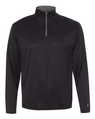 Badger 4102 - Pullover B-Core cierre tres cuartos