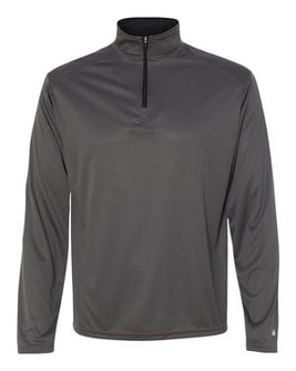 Badger 4102 - Pullover B-Core cierre tres cuartos