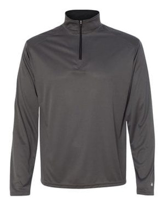 Badger 4102 - Pullover B-Core cierre tres cuartos