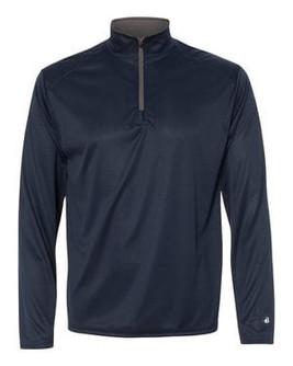 Badger 4102 - Pullover B-Core cierre tres cuartos